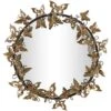 28" Gold Metal Butterfly Wall Mirror -Michaels Decor Sale D756157S 1