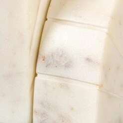 Hello Honey® 6" White Modern Arched Semicircle Marble Bookend Set -Michaels Decor Sale D756889S 3