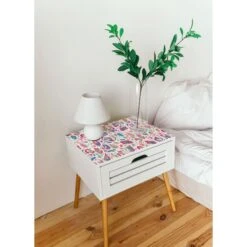 RoomMates Red Multi Brushstroke Leopard Peel & Stick Wallpaper -Michaels Decor Sale D757540S 4