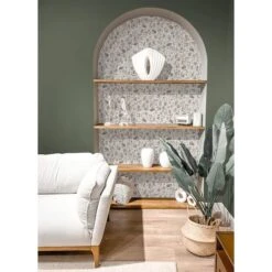 RoomMates Neutral Brushstroke Leopard Peel & Stick Wallpaper -Michaels Decor Sale D757541S 4