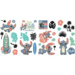 RoomMates Stitch Surf's Up Peel & Stick Wall Decals -Michaels Decor Sale D757617S 6