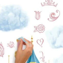 RoomMates Disney® Princess Castle XL Giant Wall Decals With String Lights -Michaels Decor Sale D757622S 6