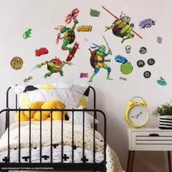RoomMates Teenage Mutant Ninja Turtles Mutant Mayhem Characters Peel & Stick Wall Decals -Michaels Decor Sale D757629S 3
