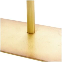 26" Gold Leaf Textured Metallic Palm Sculpture With Stand -Michaels Decor Sale D760432S 4