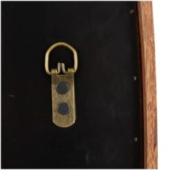 40" Brown Simplistic Wooden Wall Mirror With Rounded Edges -Michaels Decor Sale D760568S 5