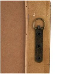 Brown Wooden Oval Wall Mirror With Dimensional Carved Frame -Michaels Decor Sale D760611S 5