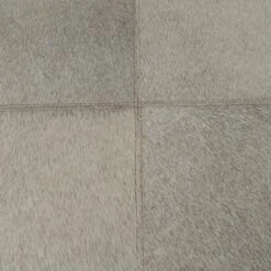 21" Light Gray Leather Geometric Stool With Metal Base -Michaels Decor Sale D760638S 3