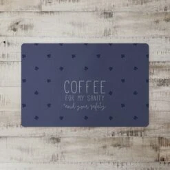 Coffee For My Sanity Floor Mat, 18" X 27" -Michaels Decor Sale D760803S 2