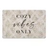 Cozy Vibes Only Floor Mat, 18" X 27" -Michaels Decor Sale D760810S 1
