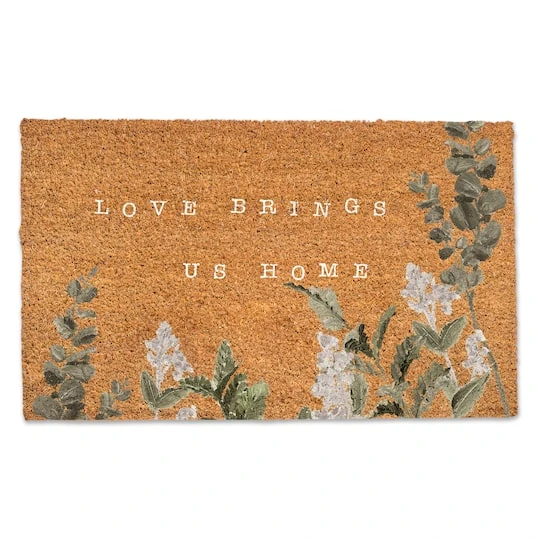 Love Brings Us Home Door Mat 4 Love Brings Us Home Door Mat - Image 2