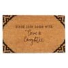 Bless This Home With Love & Laughter Door Mat -Michaels Decor Sale D760857S