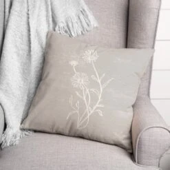 Simple White Floral II Indoor/Outdoor Pillow -Michaels Decor Sale D760881S 2