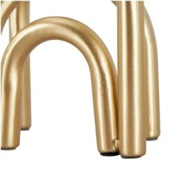 8" Gold Metal Geometric Overlapping Arch Sculpture -Michaels Decor Sale D762346S 6