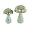 Green Glass Mushroom Sculpture Set -Michaels Decor Sale D762484S 1