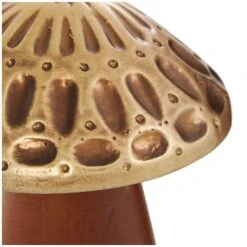 Brown & Gold Wood Mushroom Sculpture Set -Michaels Decor Sale D762544S 5
