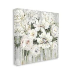 Stupell Industries Abstract White Floral Bouquet With Greenery Wall Accent -Michaels Decor Sale M20005430 1