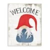 Stupell Industries Welcome Gnome Sign Wooden Wall Plaque -Michaels Decor Sale M20005994 1