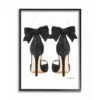 Stupell Industries Glam Black Pumps With Black Bow Wall Art In Black Frame -Michaels Decor Sale M20007266 1