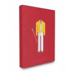Stupell Industries Freddie Mercury Fashion Design Wall Accent