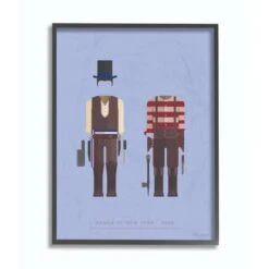 Stupell Industries Gangs Of New York Wall Art In Black Frame