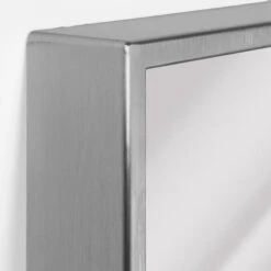 Head West Brushed Nickel Rectangular Framed Accent Vanity Mirror -Michaels Decor Sale M20009284 4