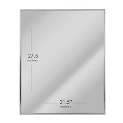 Head West Brushed Nickel Rectangular Framed Accent Vanity Mirror -Michaels Decor Sale M20009284 6