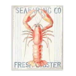 Stupell Industries Nautical Lobster Seafood Watercolor Wall Plaque -Michaels Decor Sale M20009784 1 1