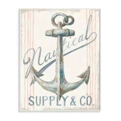 Stupell Industries Nautical Boat Anchor Watercolor Wall Plaque -Michaels Decor Sale M20009785 1 1