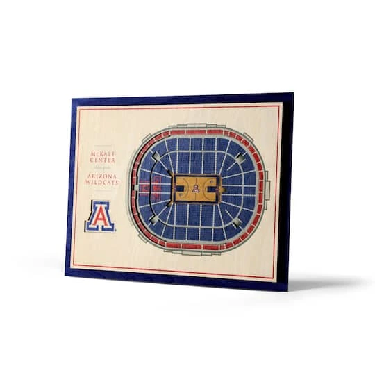 NCAA 5-Layer StadiumView Wall Art Oklahoma Sooners 4 NCAA 5-Layer StadiumView Wall Art Oklahoma Sooners - Image 2