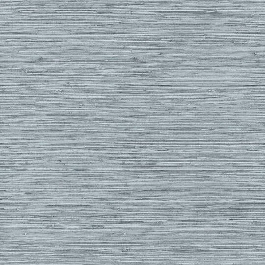 RoomMates Faux Grasscloth Peel & Stick Wallpaper Blue, Gray 4 RoomMates Faux Grasscloth Peel & Stick Wallpaper Blue, Gray - Image 2