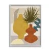 Stupell Industries Desert Summer Abstract Vases Wall Art In Gray Frame -Michaels Decor Sale M20012345 1