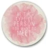 Designart - Be The Person You Want To Meet - Traditional Metal Circle Wall Art -Michaels Decor Sale M20020046 1