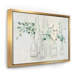 Designart - Beautiful Flower Composition - Cottage Canvas In Gold Frame -Michaels Decor Sale M20020296 1 1