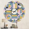 Designart 'Retro Circular Design I Mid-Century Modern Wall Clock -Michaels Decor Sale M20021291 1