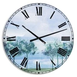 Designart 'Tree Across The Lake Traditional Wall Clock 5 Designart 'Tree Across The Lake Traditional Wall Clock -Michaels Decor Sale M20021368 1 1