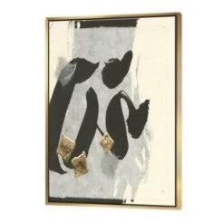Designart - Glam Collage I - Modern & Contemporary Canvas In Gold Frame