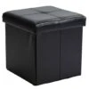 Simplify Faux Leather Folding Storage Ottoman Cube Ivory 2 Simplify Faux Leather Folding Storage Ottoman Cube Ivory -Michaels Decor Sale M20022917 1