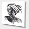 Designart - Portrait Of African American Woman XII - Modern Canvas Wall Art Print -Michaels Decor Sale M20024579 1